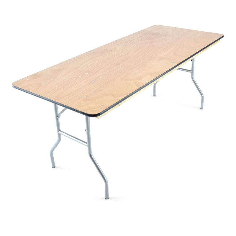 Banquet Wood Folding Table