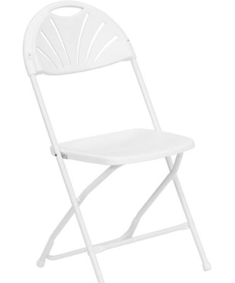 Folding White Chair Rental