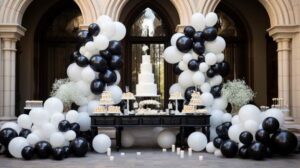 Black and White Party Ideas