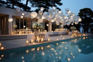 our Black and White Party Unforgettable