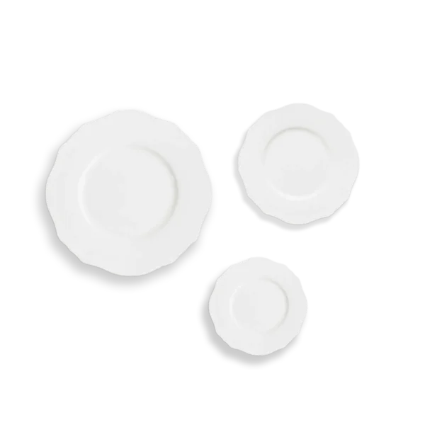 Magnolia White China Collection